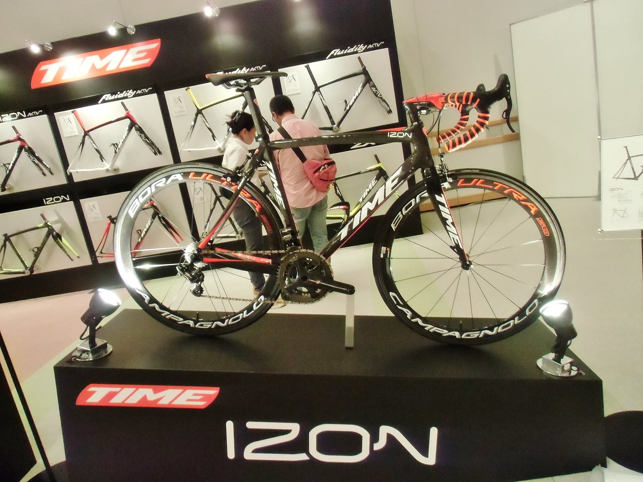2015　TIME　IZON　グランフォンド　ロードバイク　レース　カーボン