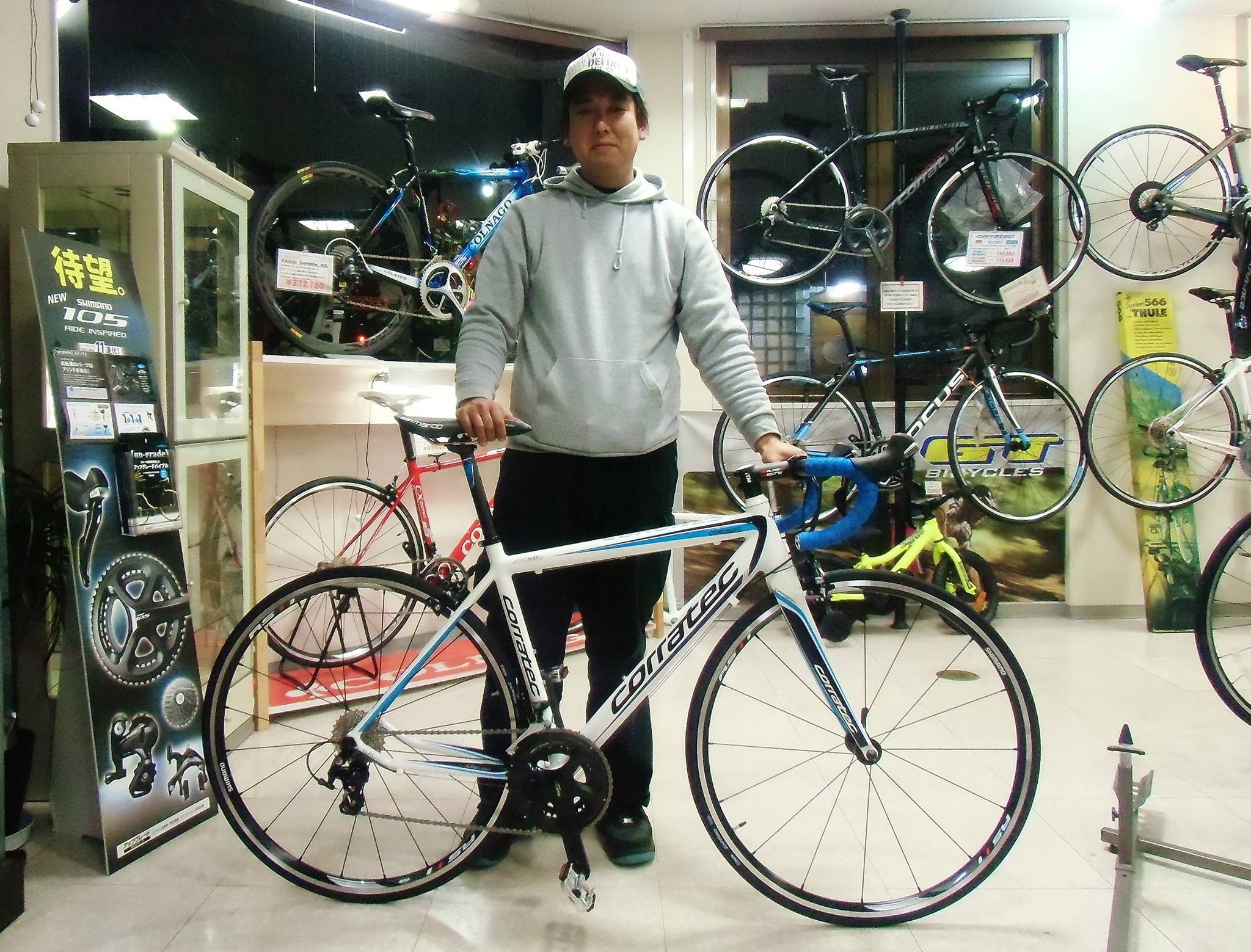 corratec CORONES SL お買い上げいただきました！！ | BicycleShop FINE（ファイン） | 広島県福山市の自転車販売