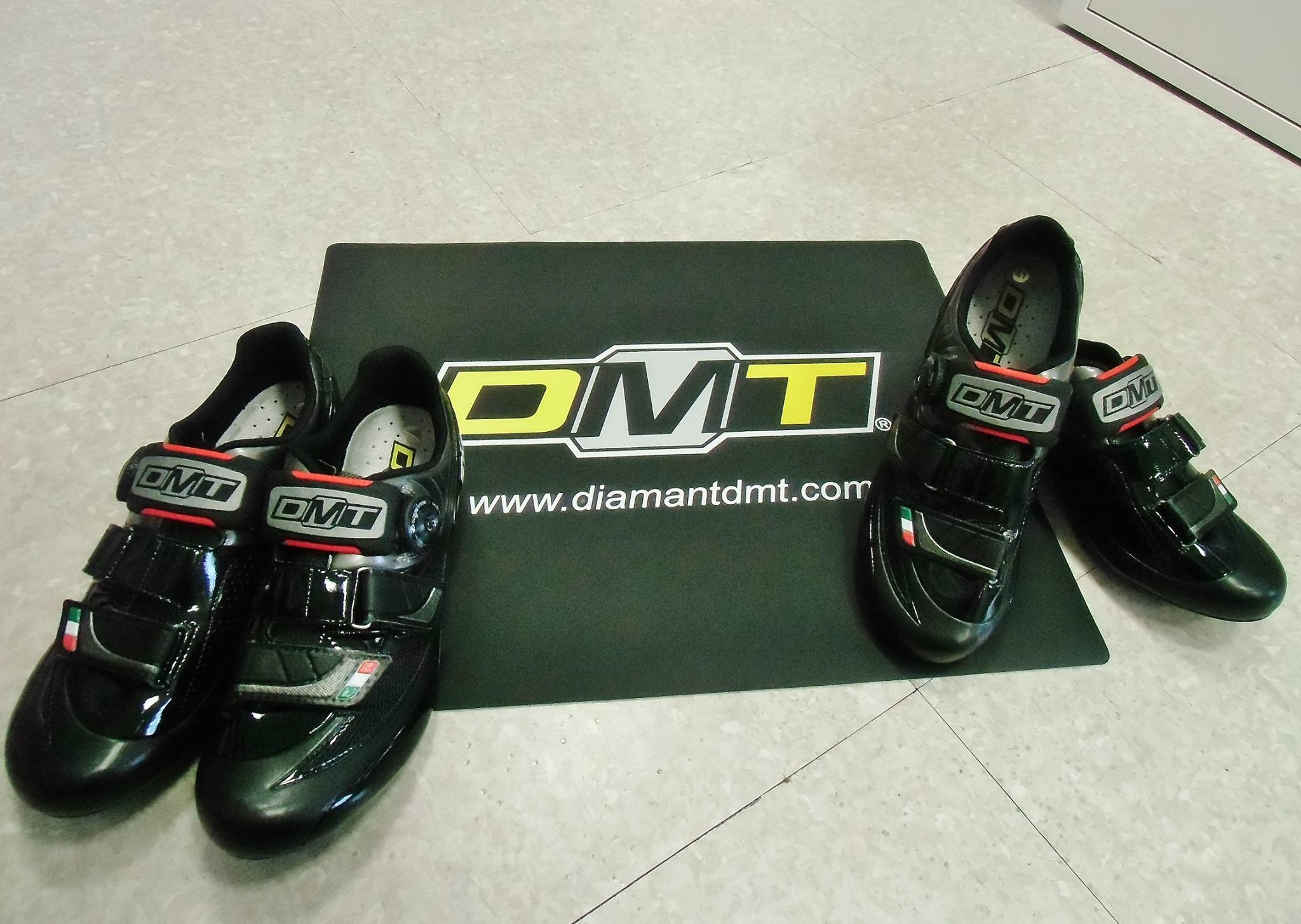 DMT　サイクリングシューズ　イタリアメーカー　ジルベール　優勝　ボア　クロージャー　シューズ試着　広島県福山市