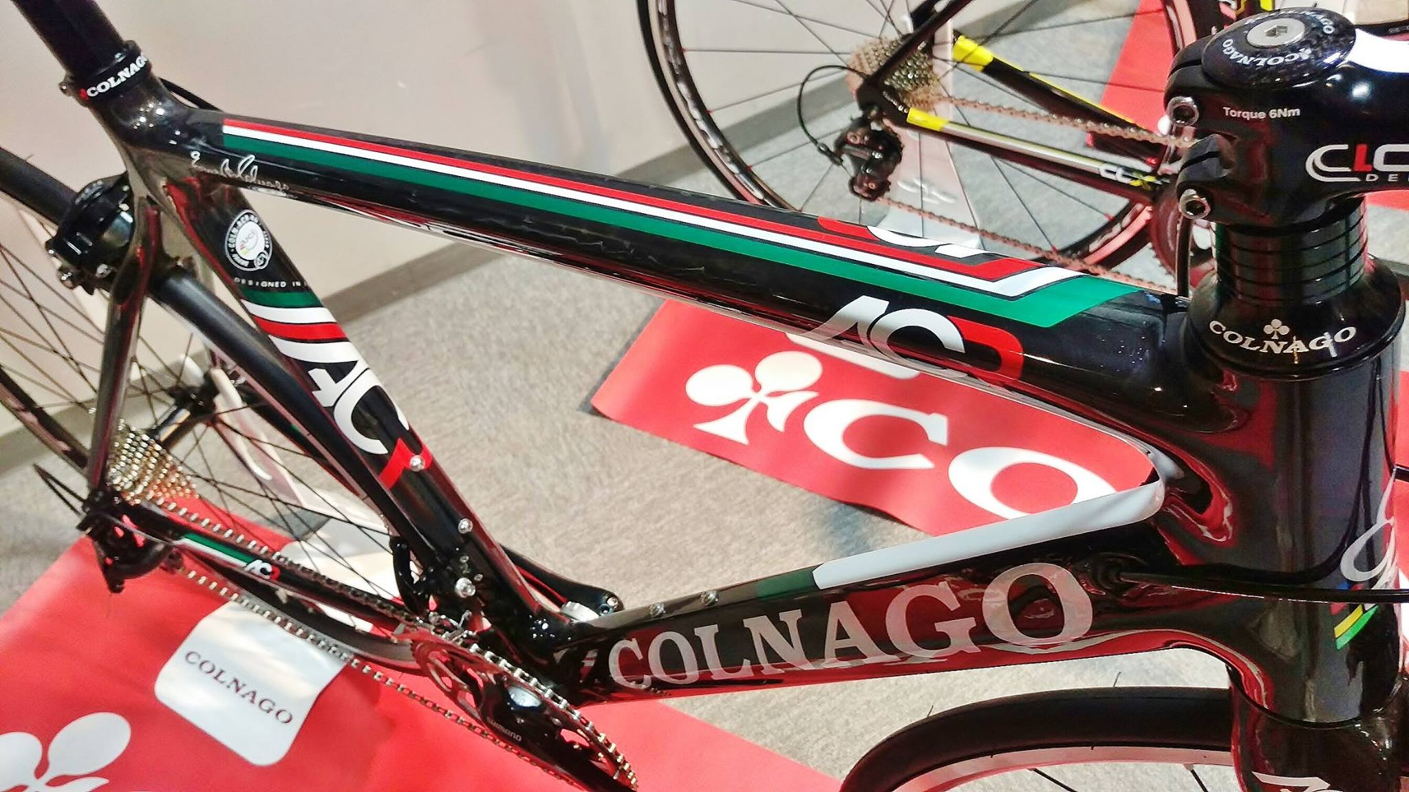 2016　COLNAGO colnago コルナゴ　AC-R　ac-r イタリアメーカー　フルカーボンロードバイク　レース　ロングライド　サイクリング　広島県福山市