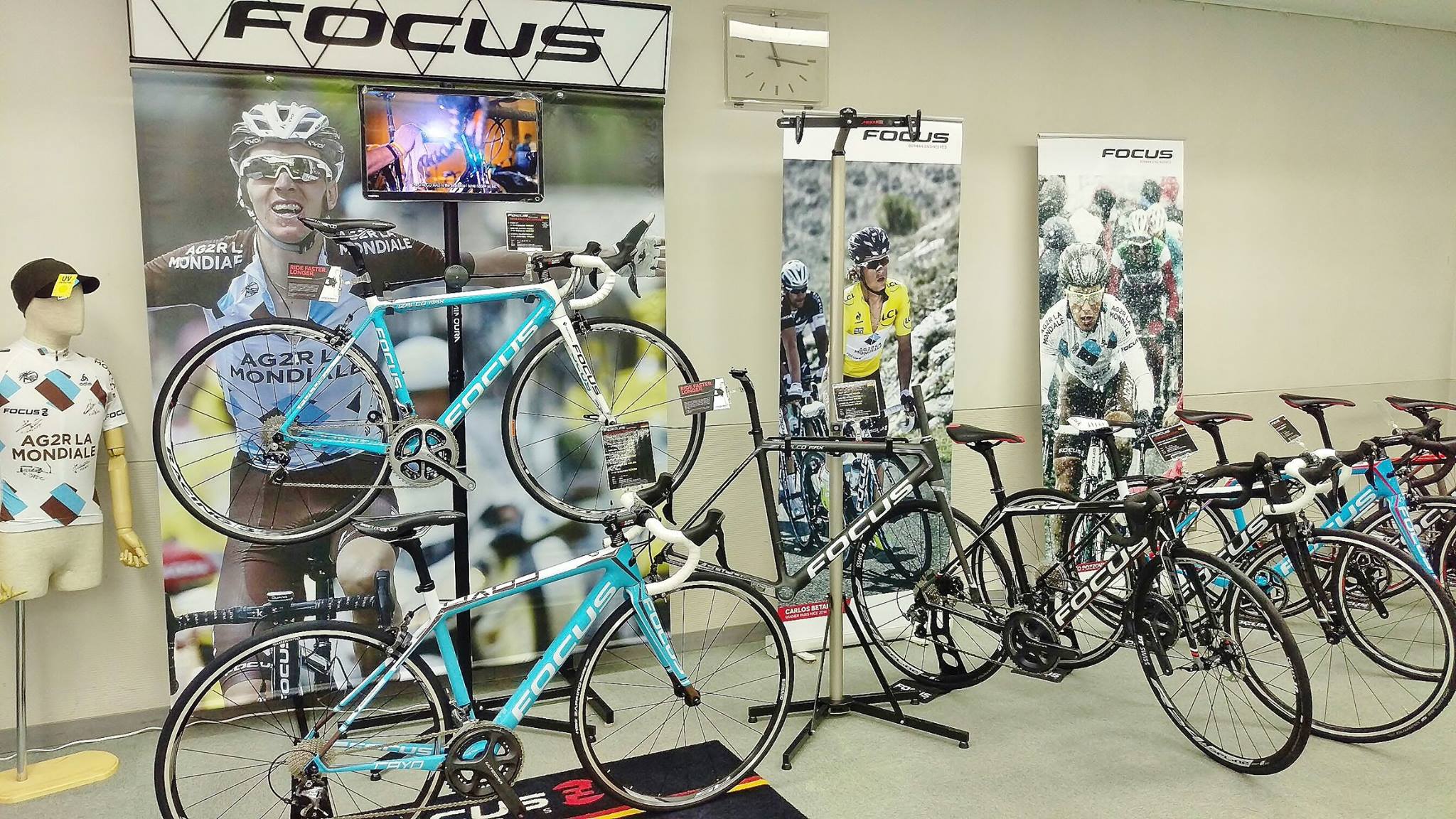 2016　FOCUS focus フォーカス　AG2R　ドイツメーカー　ロードバイク　シクロクロス　ツール・ド・フランス　広島県福山市