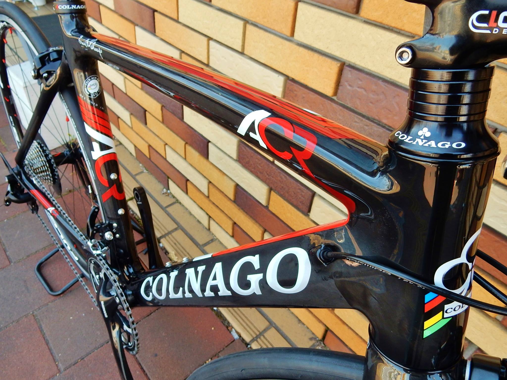 2016　COLNAGO colnago コルナゴ　イタリアメーカー　AC-R ac-r フルカーボンロードバイク　ロングライド　レース　長距離　広島県福山市　FINE fine ファイン