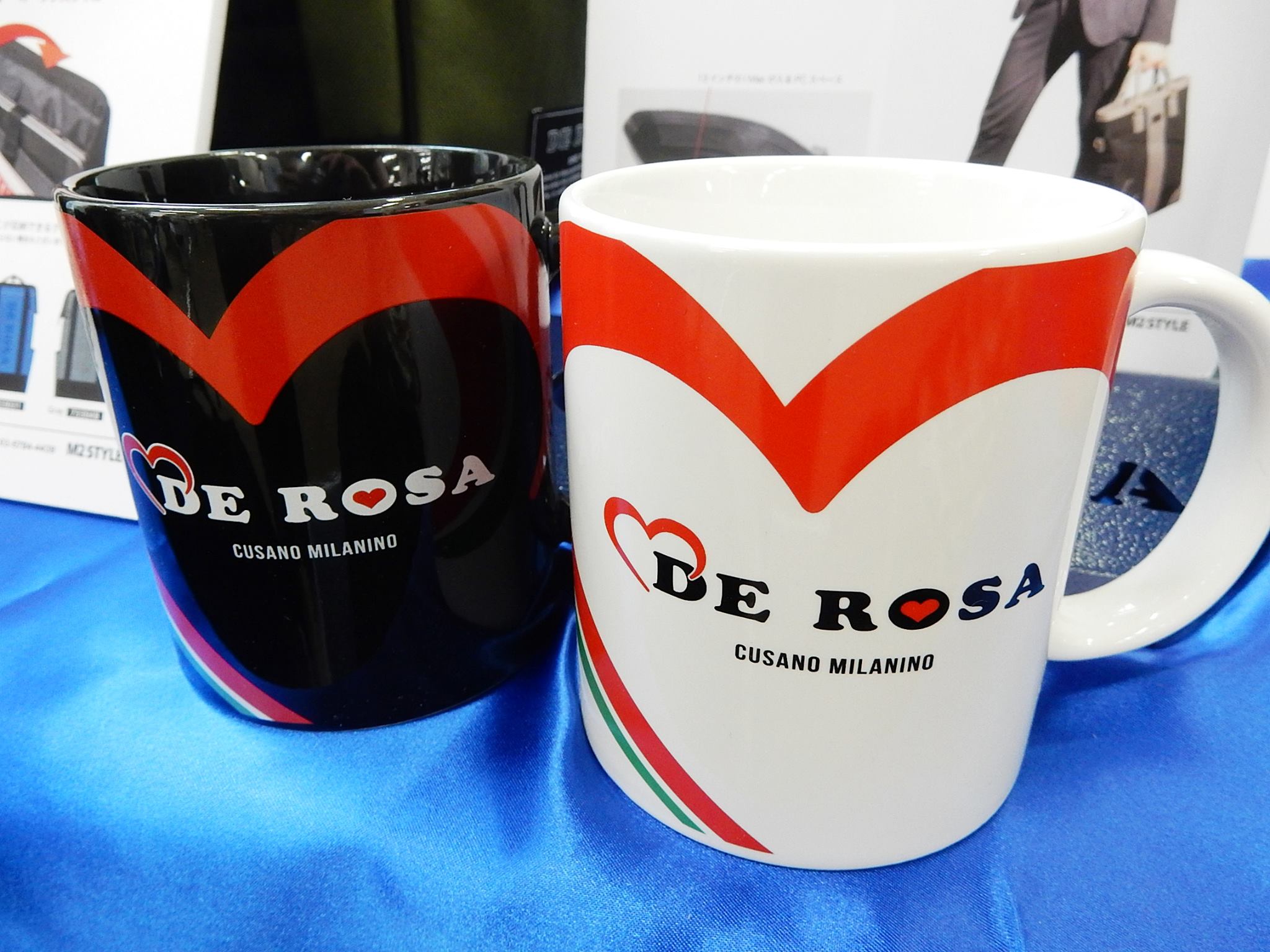 2017　DE ROSA de rosa　デローザ　BAG　バッグ　マグカップ　広島県福山市　FINE fine ファイン