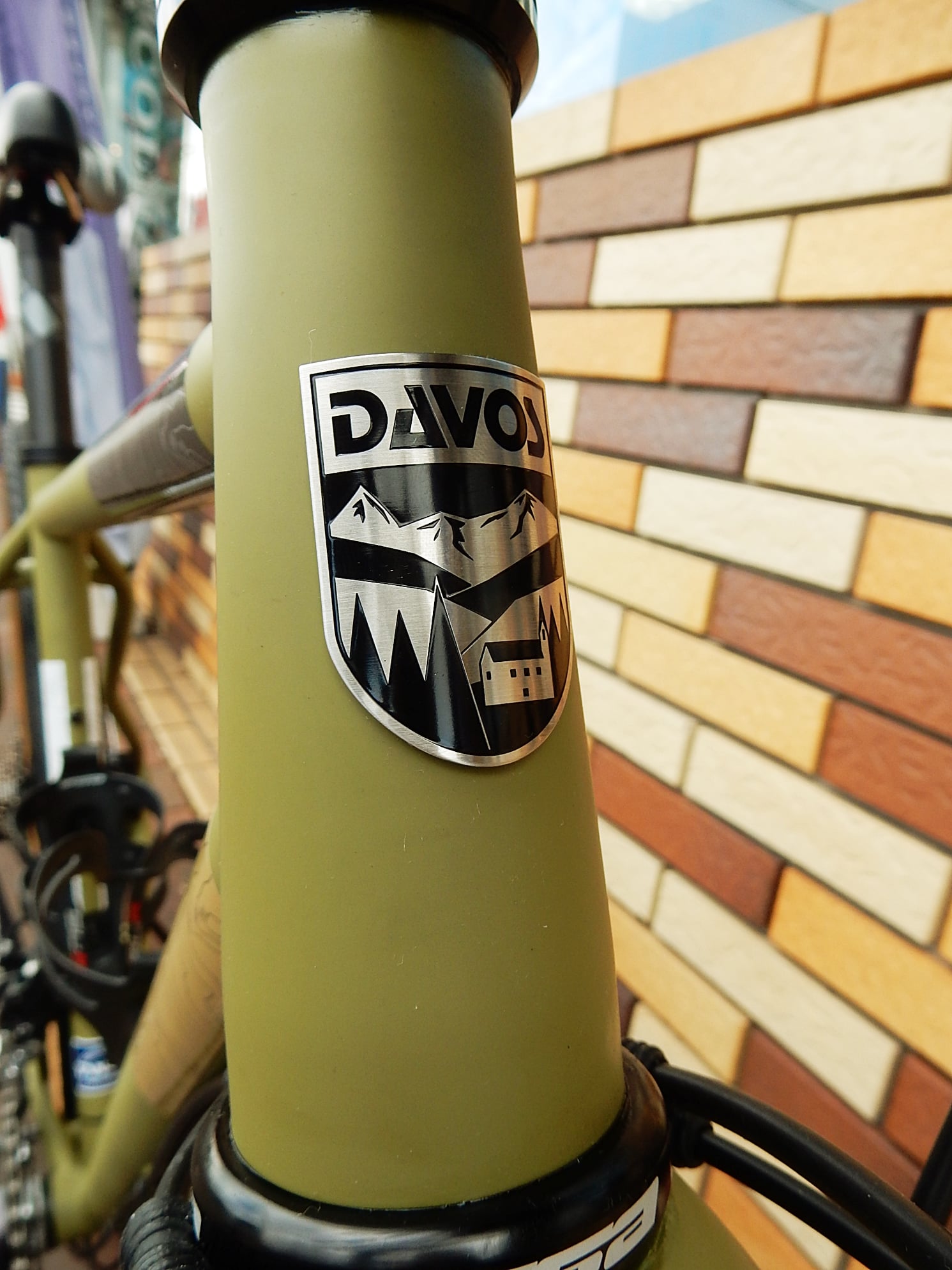 DAVOS davos ダボス　D-604 d-604　ネオランドナー　ツーリング　グラベルロード　クロモリフレーム　フレームセット　サイクリング　キャンプツーリング　広島県福山市　FINE fine ファイン